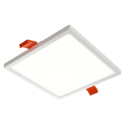 APLED - Χωνευτό Φωτιστικό LED SQUARE SLIM LED/16W/230V 14,5x14,5 cm λευκό