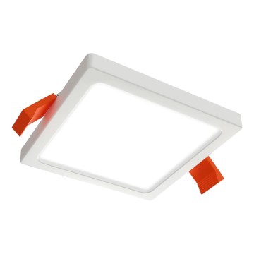 APLED - Χωνευτό Φωτιστικό LED SQUARE SLIM LED/8W/230V 9x9 cm λευκό
