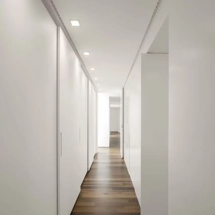 APLED - Χωνευτό Φωτιστικό LED SQUARE SLIM LED/8W/230V 9x9 cm λευκό
