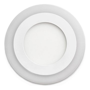 APLED - Χωνευτό Φωτιστικό μπάνιου LED RONDO DUO LED/4W + LED/12W/230V IP41 3000/4000K διάμετρος 19,5 cm λευκό