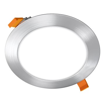 APLED - Χωνευτό Φωτιστικό μπάνιου LED RONDO LED/12W/230V IP40 διάμετρος 17 cm ματ χρώμιο