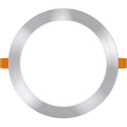 APLED - Χωνευτό Φωτιστικό μπάνιου LED RONDO LED/18W/230V IP40 διάμετρος 22,5 cm ματ χρώμιο