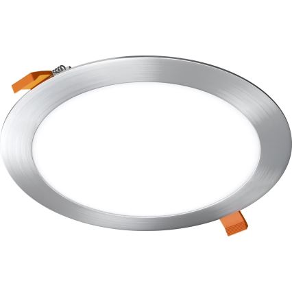 APLED - Χωνευτό Φωτιστικό μπάνιου LED RONDO LED/18W/230V IP40 διάμετρος 22,5 cm ματ χρώμιο