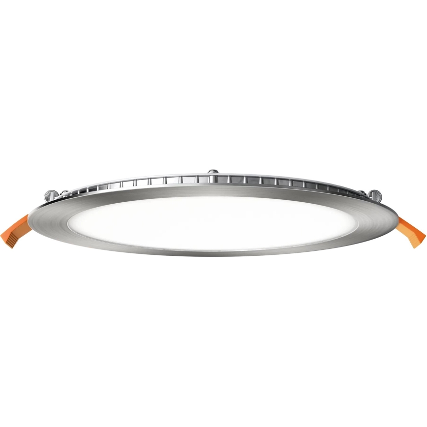 APLED - Χωνευτό Φωτιστικό μπάνιου LED RONDO LED/18W/230V IP40 διάμετρος 22,5 cm ματ χρώμιο