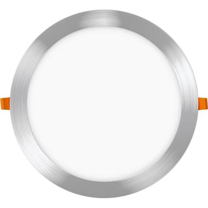 APLED - Χωνευτό Φωτιστικό μπάνιου LED RONDO LED/24W/230V IP40 διάμετρος 30 cm ματ χρώμιο