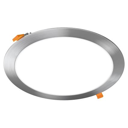 APLED - Χωνευτό Φωτιστικό μπάνιου LED RONDO LED/24W/230V IP40 διάμετρος 30 cm ματ χρώμιο