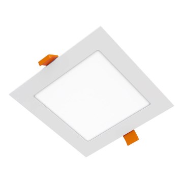 APLED - Χωνευτό Φωτιστικό μπάνιου LED SQUARE LED/12W/230V IP40 17x17 cm λευκό