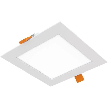 APLED - Χωνευτό Φωτιστικό μπάνιου LED SQUARE LED/12W/230V IP40 17x17 cm λευκό