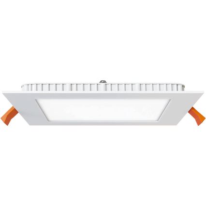 APLED - Χωνευτό Φωτιστικό μπάνιου LED SQUARE LED/12W/230V IP40 17x17 cm λευκό