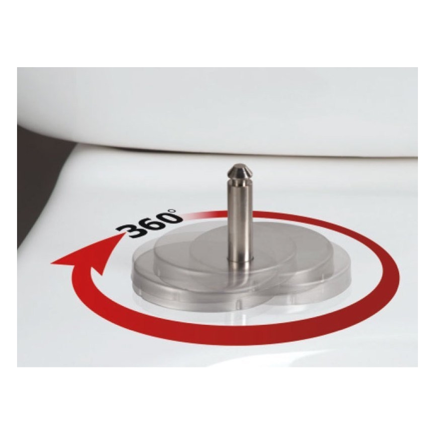 Aqualine - Καπάκι λεκάνης SOFIA SoftClose λευκό