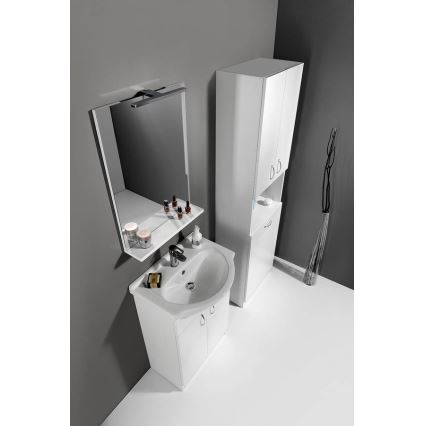 Aqualine - Καθρέφτης BETA 50x70 cm λευκός