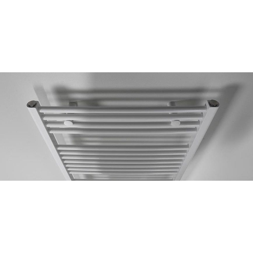 Aqualine - Ηλεκτρική πετσετοκρεμάστρα μπάνιου DIRECT-E 600W 132x60 cm λευκή