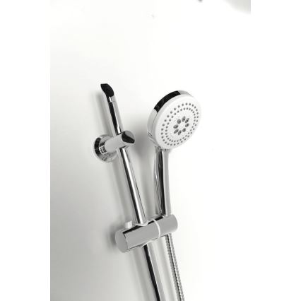 Aqualine - Σετ μπάνιου SUNRA γυαλιστερό χρώμιο