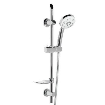 Aqualine - Σετ μπάνιου SUNRA γυαλιστερό χρώμιο