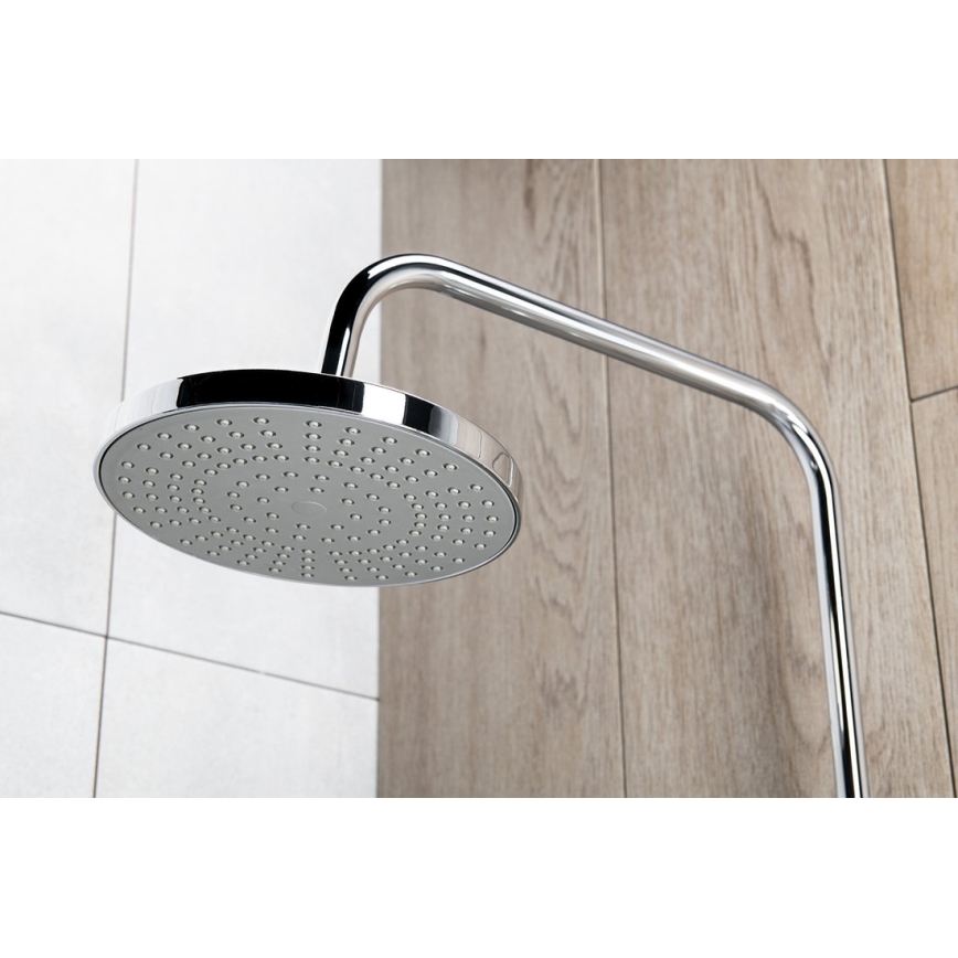 Aqualine - Σετ μπάνιου με θερμοστατική μπαταρία LIGA γυαλιστερό χρώμιο