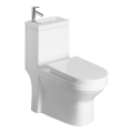 Aqualine - Συνδυασμένη λεκάνη WC με νιπτήρα HYGIE κεραμική/λευκή