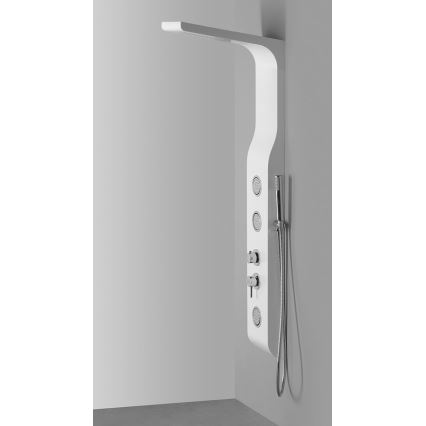 Aqualine - Πάνελ ντους YUKI ματ λευκό