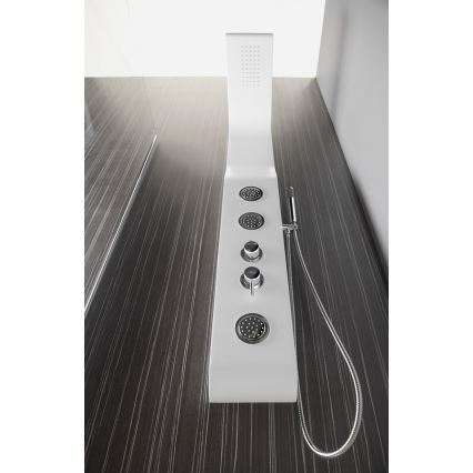 Aqualine - Πάνελ ντους YUKI ματ λευκό