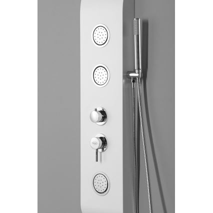 Aqualine - Πάνελ ντους YUKI ματ λευκό