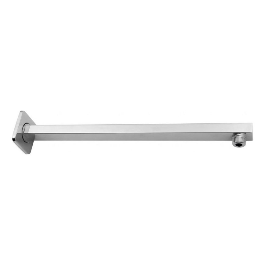 Aqualine - Βραχίονας ντους γωνιακός 40,4 cm γυαλιστερό χρώμιο