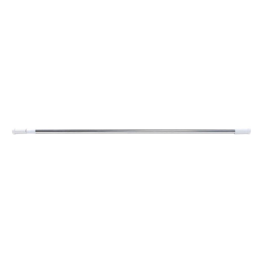 Aqualine -  Βέργα κουρτίνας μπάνιου τηλεσκοπική  110-200 cm γυαλιστερό χρώμιο