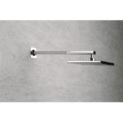 Aqualine - Βραχίονας ντους γωνιακός 40,4 cm γυαλιστερό χρώμιο