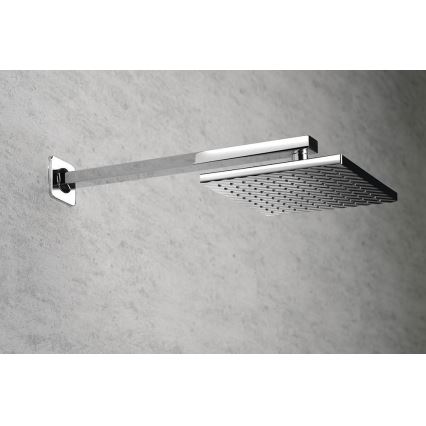 Aqualine - Βραχίονας ντους γωνιακός 40,4 cm γυαλιστερό χρώμιο
