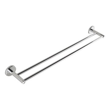Aqualine - Επιτοίχια πετσετοθήκη SAMBA 12x63 cm γυαλιστερό χρώμιο