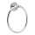 Aqualine - Επιτοίχια πετσετοθήκη SAMBA διάμετρος 15,5 cm γυαλιστερό χρώμιο