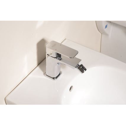 Aqualine - Μπαταρία μπιντέ FACTOR γυαλιστερό χρώμιο