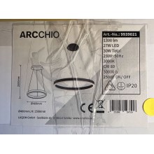 Arcchio - Κρεμαστό φωτιστικό οροφής LED ALBIONA LED/27W/230V