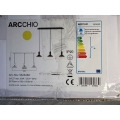 Arcchio -Κρεμαστό φωτιστικό οροφής ράγα JAIKA 3xE27/60W/230V