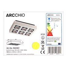 Arcchio - Σποτ VINCE 6xGU10/10W/230V