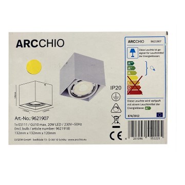 Arcchio - Φωτιστικό σποτ ROSALIE 1xGU10/11,5W/230V