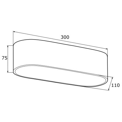 Argon 0904 - Φωτιστικό οροφής TONI 2xE27/15W/230V μαύρο/χρυσαφί