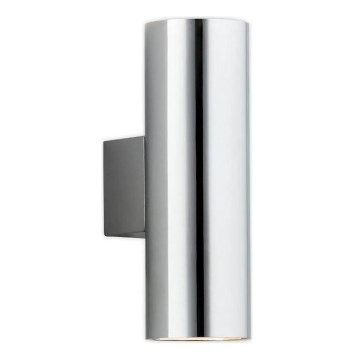 Argon 0912 - Φωτιστικό τοίχου MITOS 2xGU10/5W/230V γυαλιστερό χρώμιο