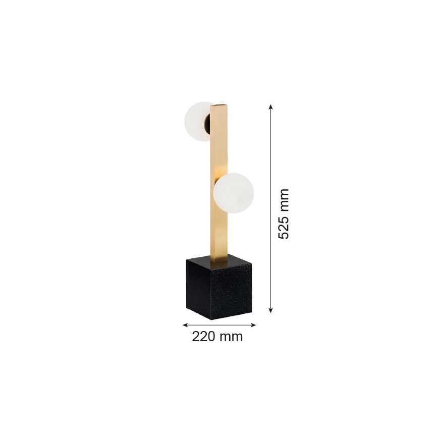 Argon 1044 - Επιτραπέζια λάμπα FREEMONT 2xG9/5W/230V