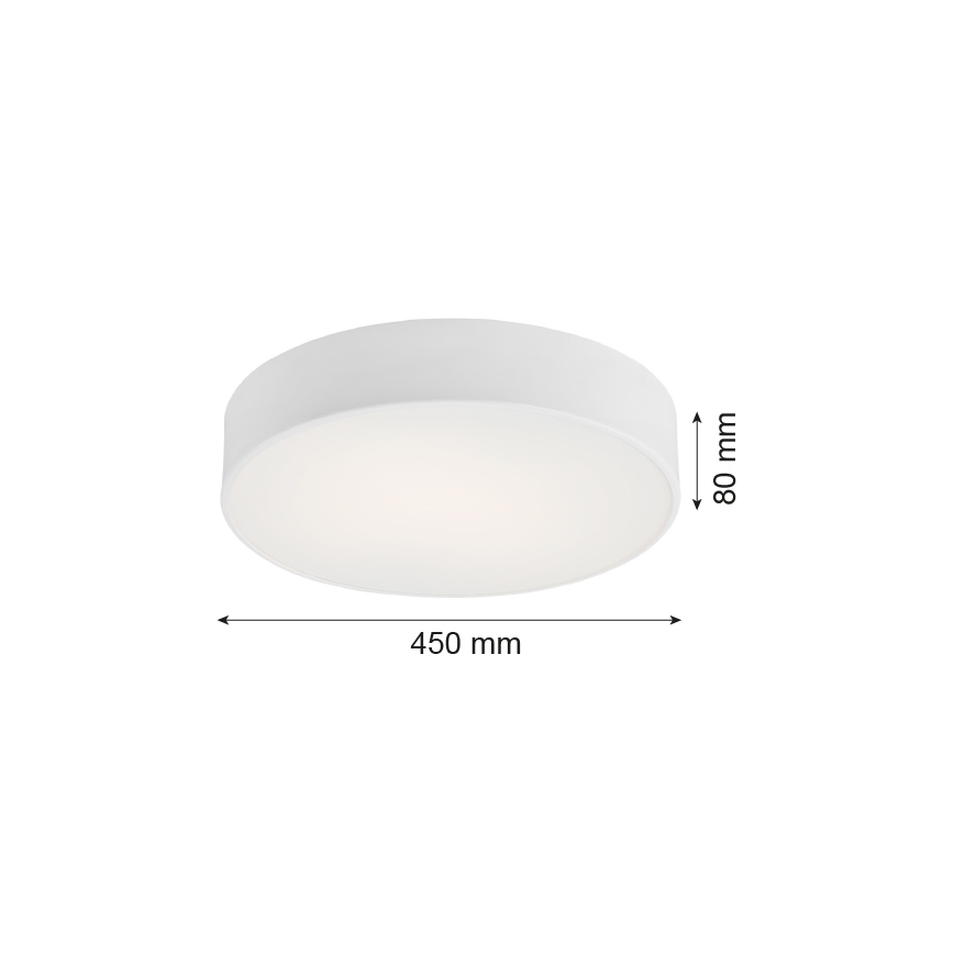 Argon 1188 - Φωτιστικό οροφής DARLING 3xE27/15W/230V δ. 45 cm λευκό