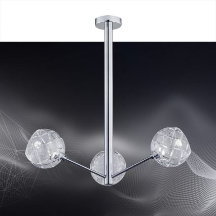 Argon 1358 - Κρεμαστό πολύφωτο LED BELLUNO 3xLED/5W/230V