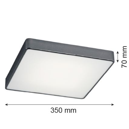 Argon 1578 - Φωτιστικό οροφής ONTARIO 4xE27/15W/230V