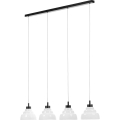 Argon 1860 - Κρεμαστό φωτιστικό οροφής VENTURA 4xE27/15W/230V