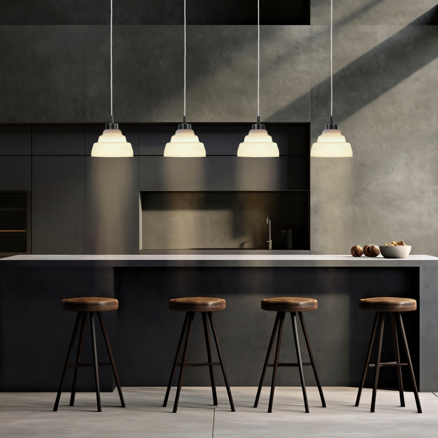 Argon 1860 - Κρεμαστό φωτιστικό οροφής VENTURA 4xE27/15W/230V