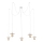 Argon 2077 - Κρεμαστό φωτιστικό οροφής CORSO 5xE27/15W/230V spider λευκό