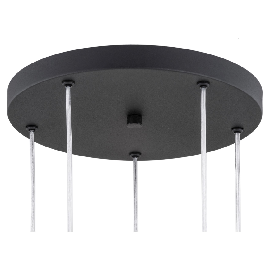 Argon 2103 - Πολύφωτο HOLLYWOOD 5xE14/7W/230V μαύρο