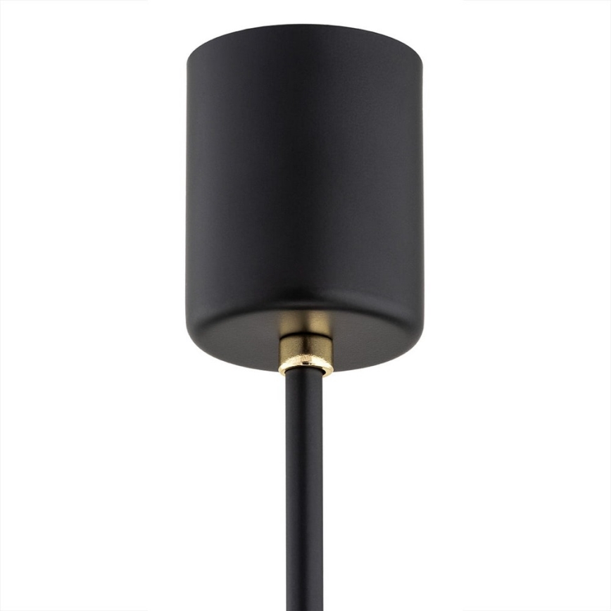 Argon 2114 - Κρεμαστό φωτιστικό οροφής CAMELOT PLUS 5xE27/15W/230V μαύρο/λευκό/χρυσό