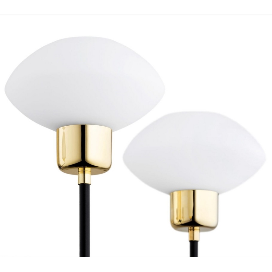 Argon 2128 - Κρεμαστό φωτιστικό RAVELLO 5xE14/15W/230V μαύρο/χρυσό