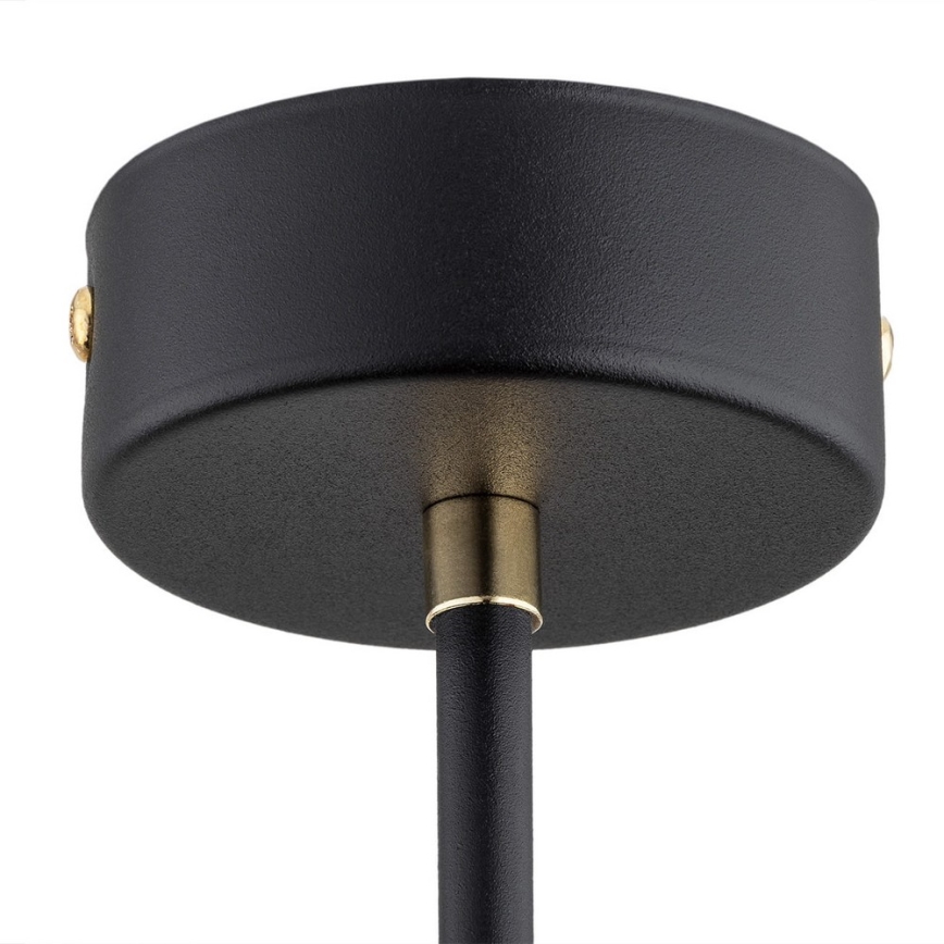 Argon 2128 - Κρεμαστό φωτιστικό RAVELLO 5xE14/15W/230V μαύρο/χρυσό