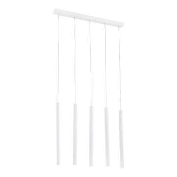 Argon 2136 - Φωτιστικό οροφής με καλώδιο ETNA 5xG9/6W/230V λευκό