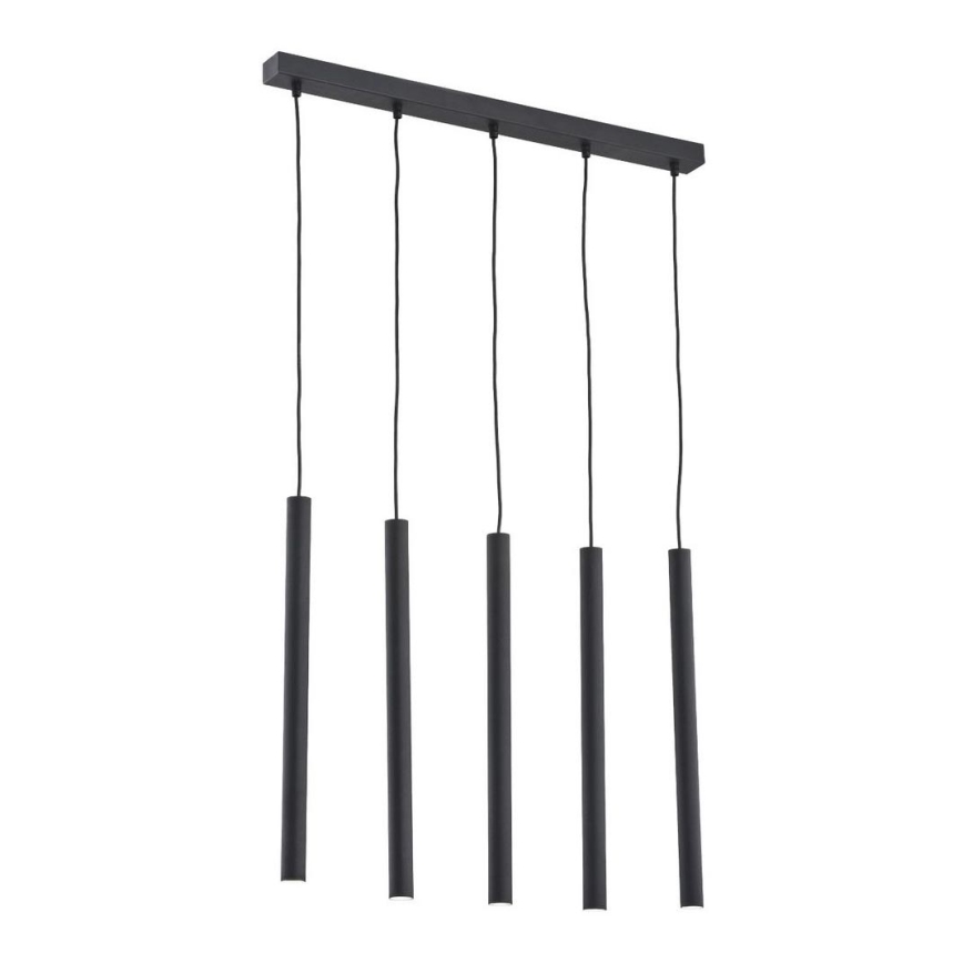 Argon 2137 - Φωτιστικό οροφής με καλώδιο ETNA 5xG9/6W/230V μαύρο