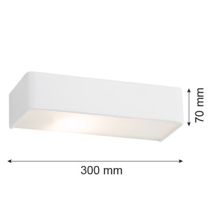 Argon 3072 - Φωτιστικό τοίχου RODAN 1xE27/15W/230V